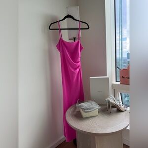 House of Harlow 1960 Vibrant Pink Strapless Dress